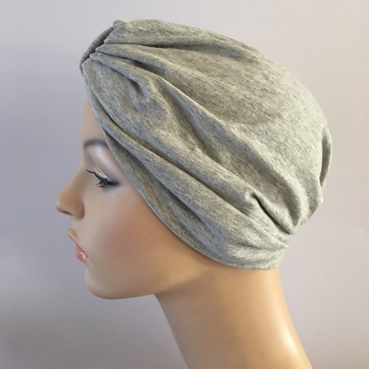 Light Grey Classic Turban