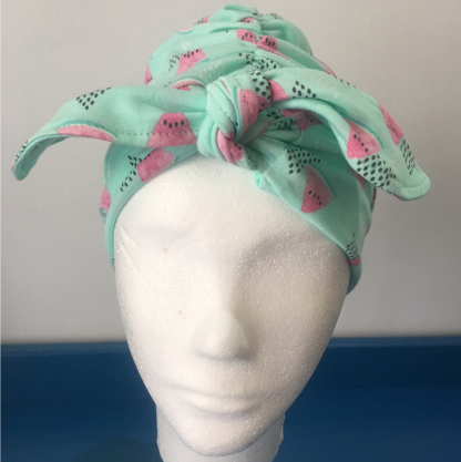 Mihla hat - Watermelon - bow front