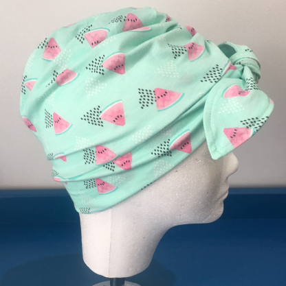 Mihla hat - Watermelon - bow front