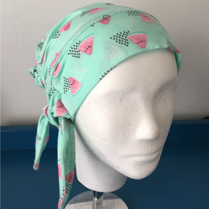 Mihla hat - Watermelon - bow side